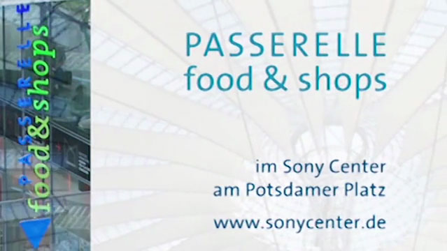Videoposter Dach Sony Center